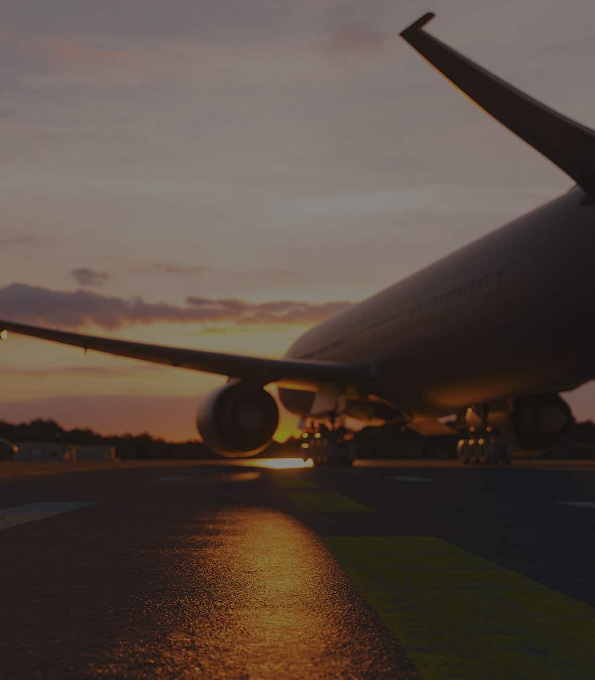 a large passenger jet sitting on top of a runway